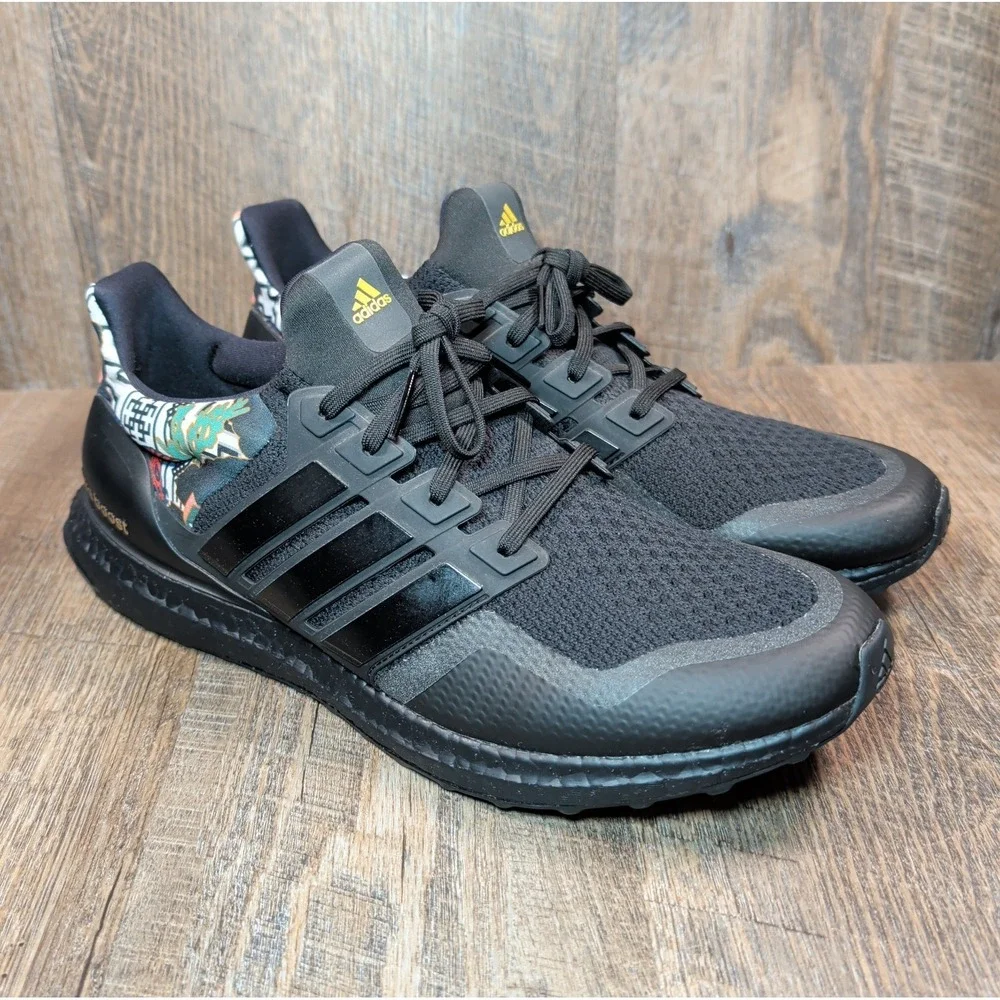 ADIDAS Ultraboost DNA Mens US 12 Athletic Running Shoes Black Chinese New Year